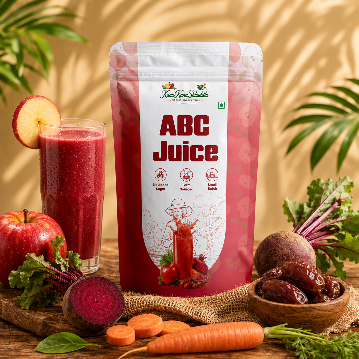 ABC Juice Mix Apple Beetroot Carrot Blend